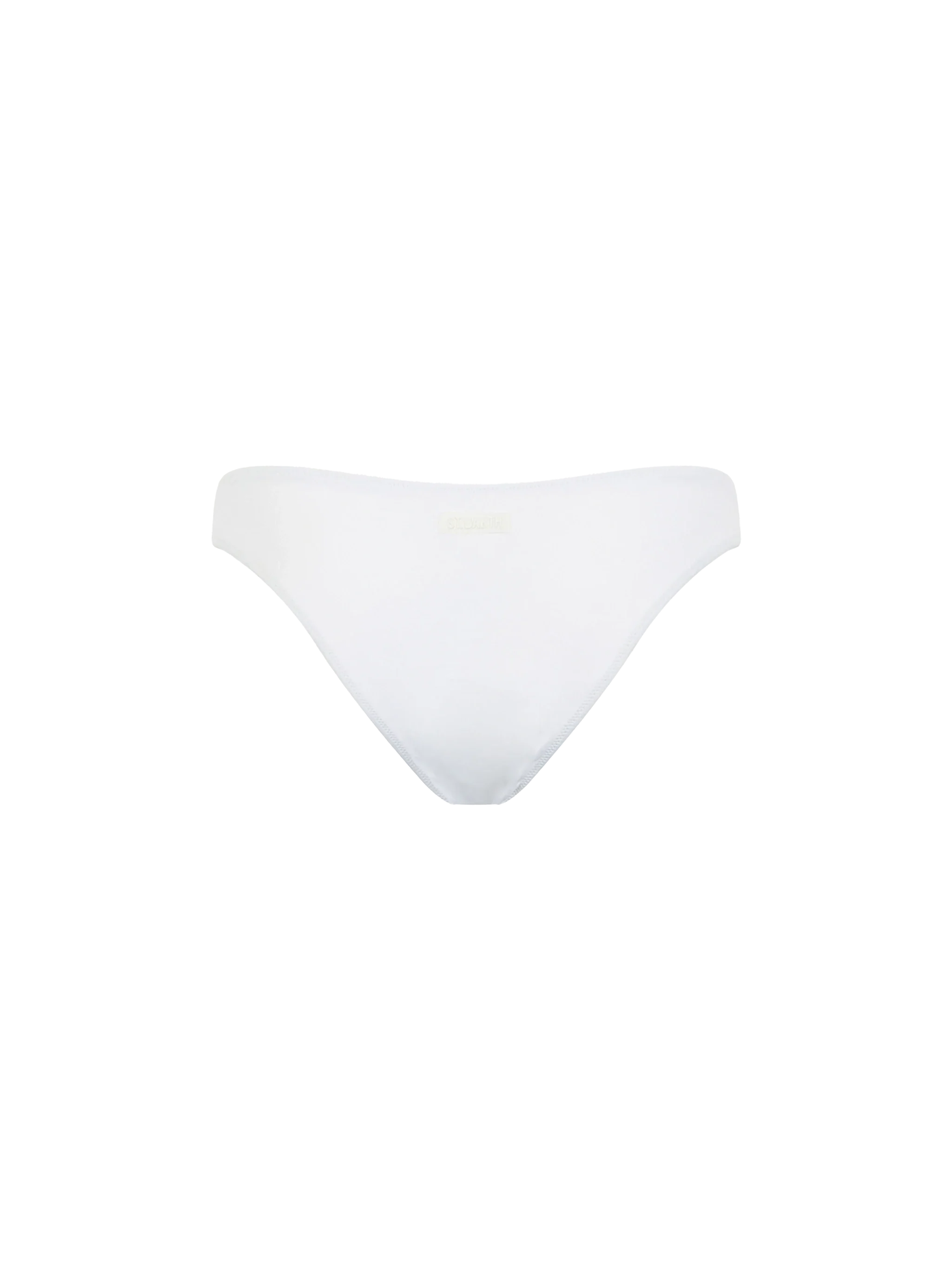 Braguita de baño clásica blanca para mujer de Lido