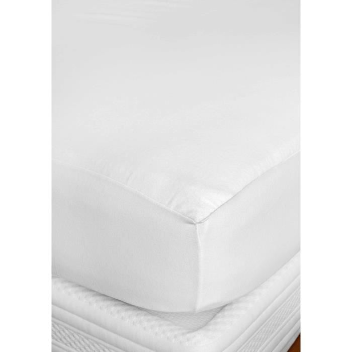 GOLDEN FLEECE - 100% Cotton Bedding Protector - CUMIN - 160 x 200 cm