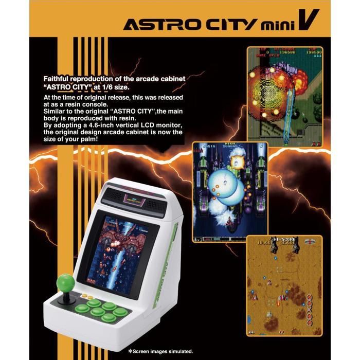 Console Sega Astro City Mini V