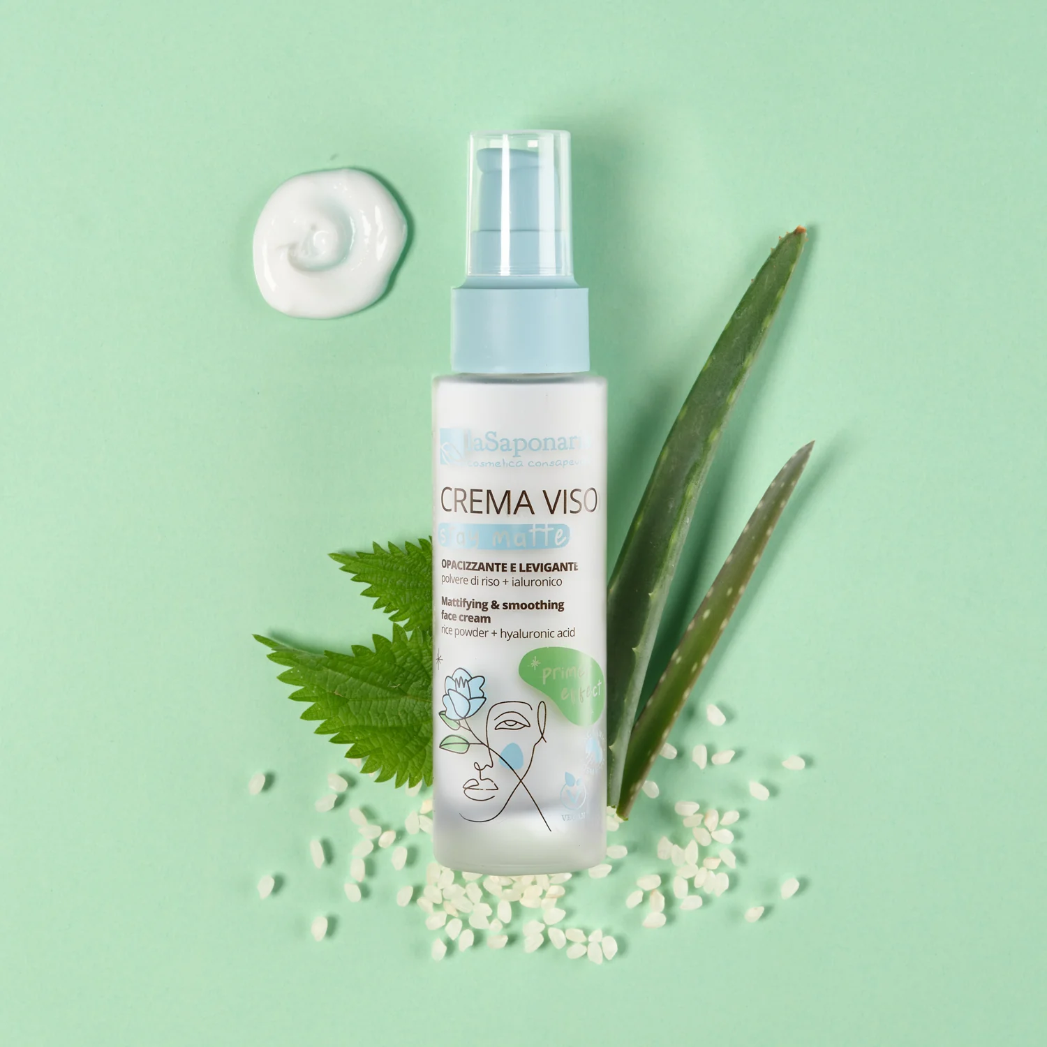 Pelli Impure Stay Matte crema viso opacizzante e levigante - Base Trucco antimperfezioni, Tratt.viso 24 ore antimperfezioni