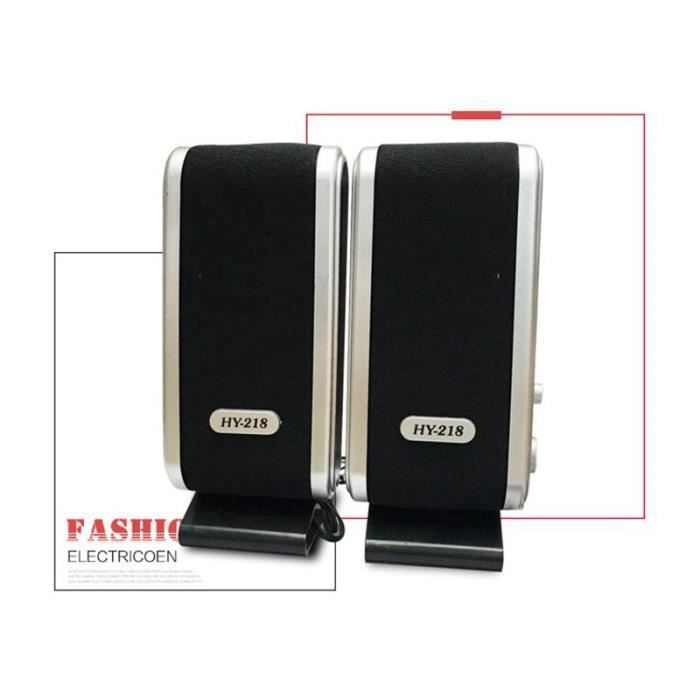 USB Speakers - SODIAL - 2-way - 600W - Integrated Volume Control - Wired