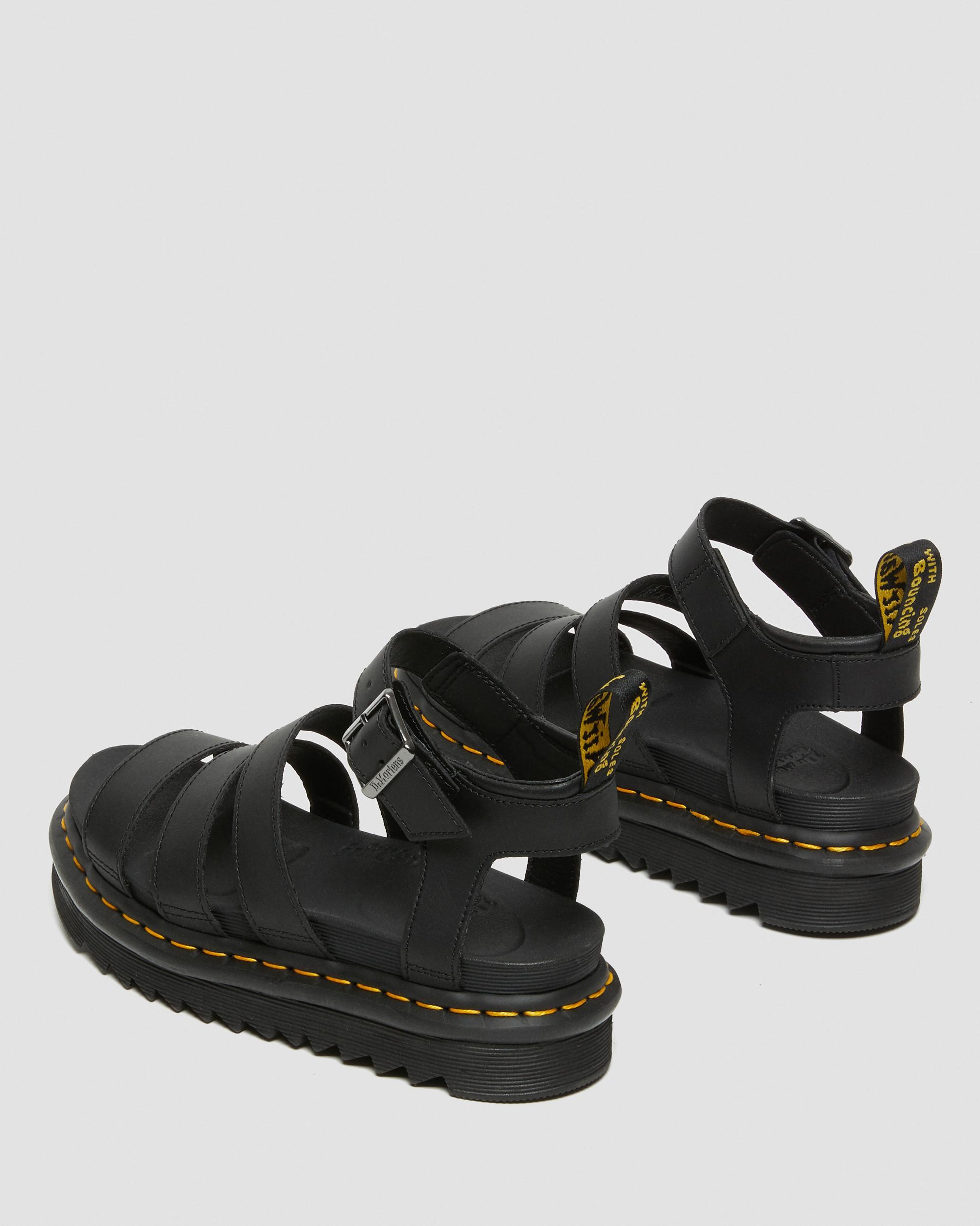 Blaire Hydro Leder Riemensandalen