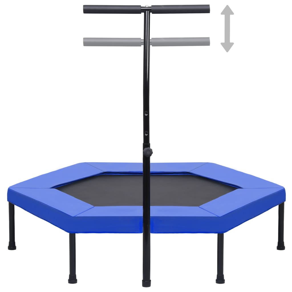 VidaXL hatszögletű biztonsági szőnyeg fitnesz trambulinhoz, 122 cm