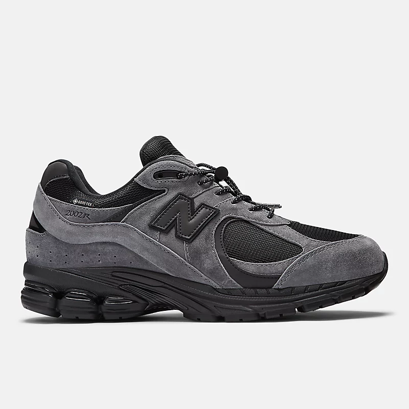 Botas masculinas JJJJound x NB 2002R GORE-TEX® – Cinza com detalhes em preto