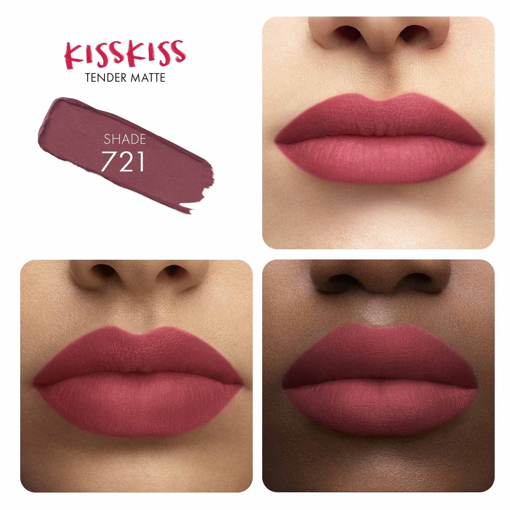 KissKiss Tender Matte Barra de Labios Mate Luminosa Comfort 16h Barras de labios lujo