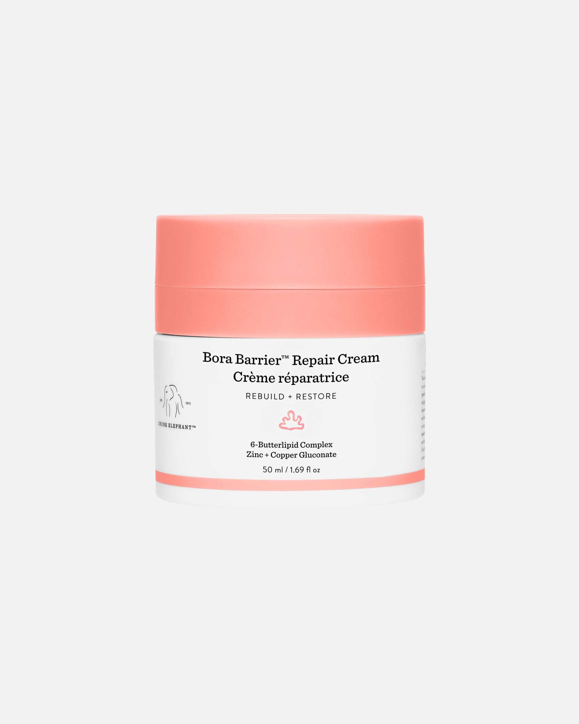 Drunk Elephant Gesichtscreme Bora Barrier™ Reparaturcreme - 50 ml