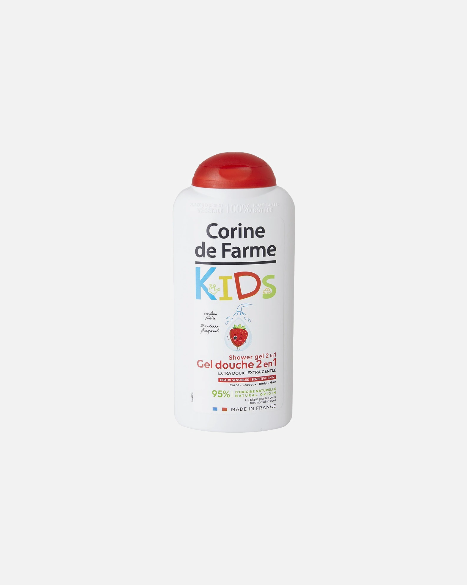 CORINE DE FARME Gel douche 2en1 Corine de Farme parfum fraise