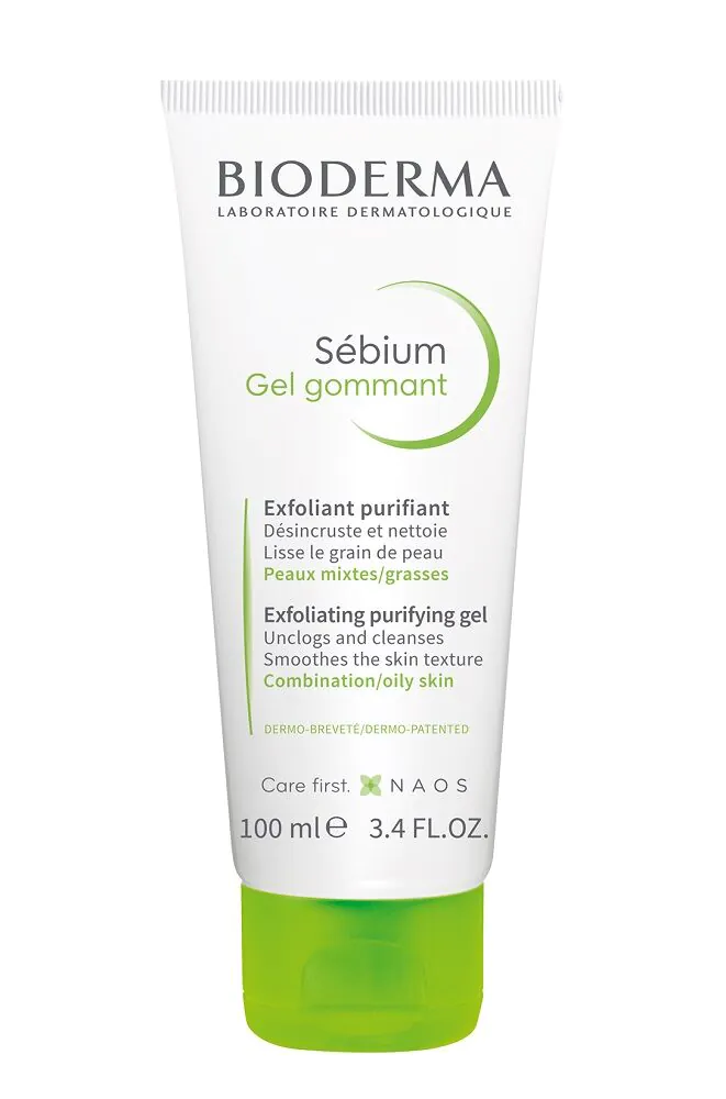 Bioderma Sebium Gel Gommant Żel złuszczający do mycia twarzy