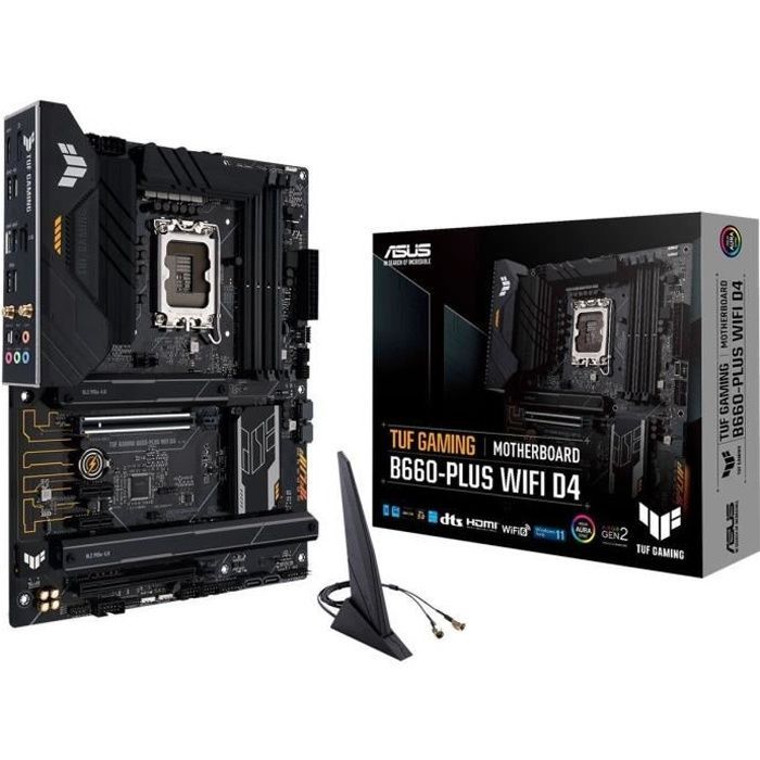 Scheda madre - ASUS - TUF GAMING B660-PLUS WIFI D4 - (90MB1920-M0EAY0)