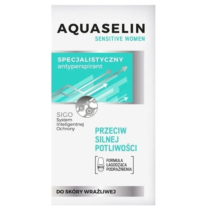 Aquaselin Deo Ap Sensitive przeciw Silnej Potliwości