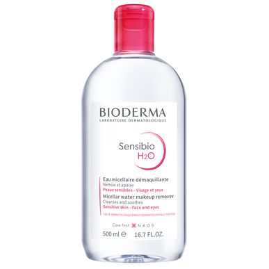 Bioderma Sensibio H2O Misellivesi Puhdistava Misellivesi Herkälle Iholle 500 ml