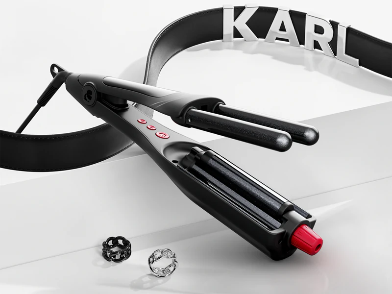 Modelador de cachos Rowenta Karl Lagerfeld Waves Addict CF471LF0