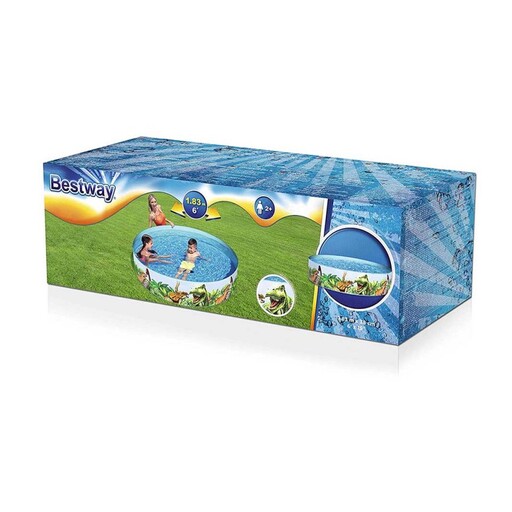 Piscine gonflable Bestway pour enfants 183 x 183 x 38 cm 55022