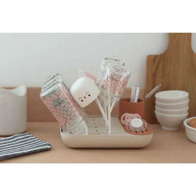Béaba Forest Bottle Drainer Misty Terracotta Terracotta Bottle Drainer 1 un 1 un