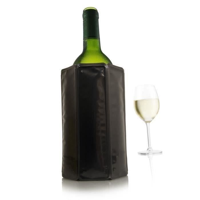 VACUVIN - Refrigerador de Vinho Preto - Refrigerador de Vinho Ativo
