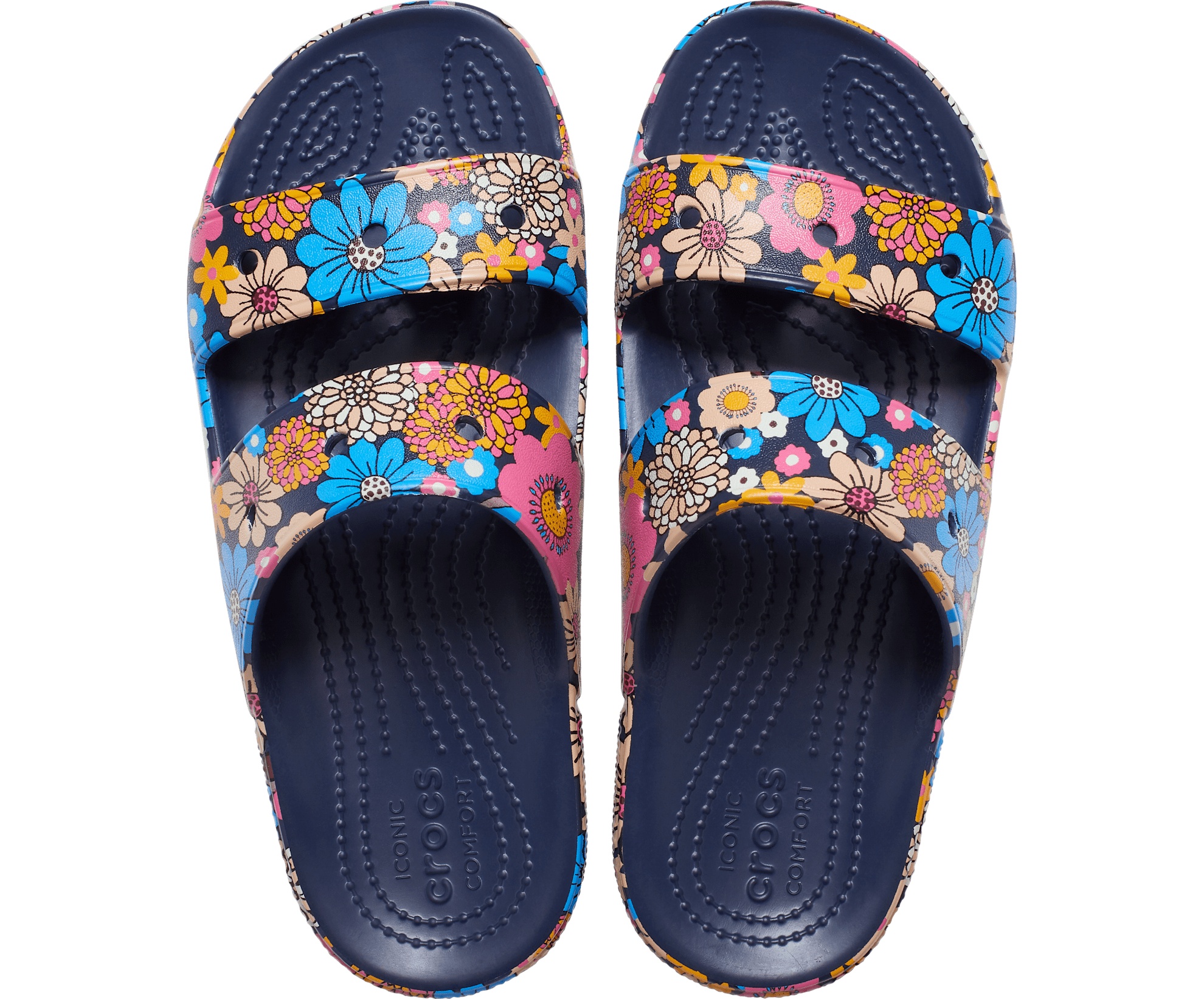 Classic Crocs Retro Floral Sandal