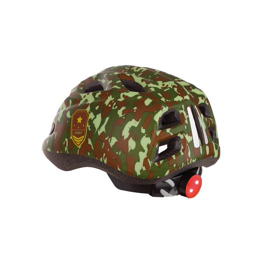  Casco Polisport Junior Luz Led Army