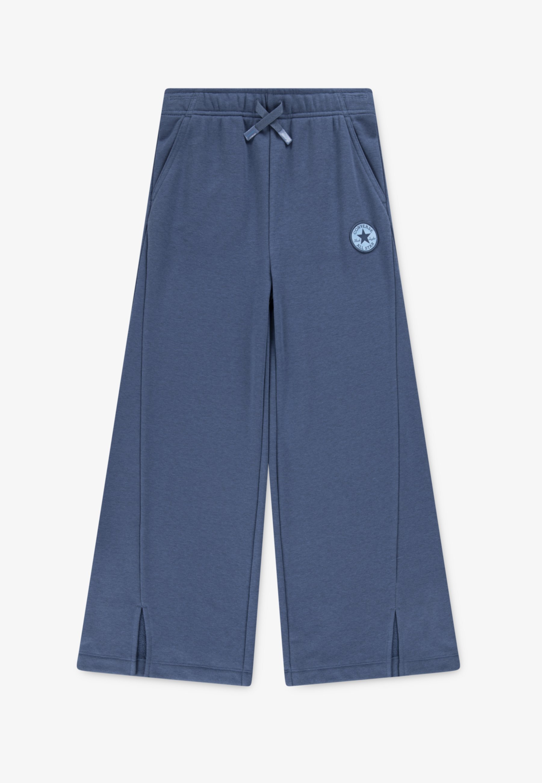 Converse WIDER LEG PANT - Teplákové kalhoty - black