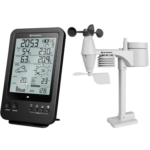 Station météo Bresser 5 en 1 - Noire