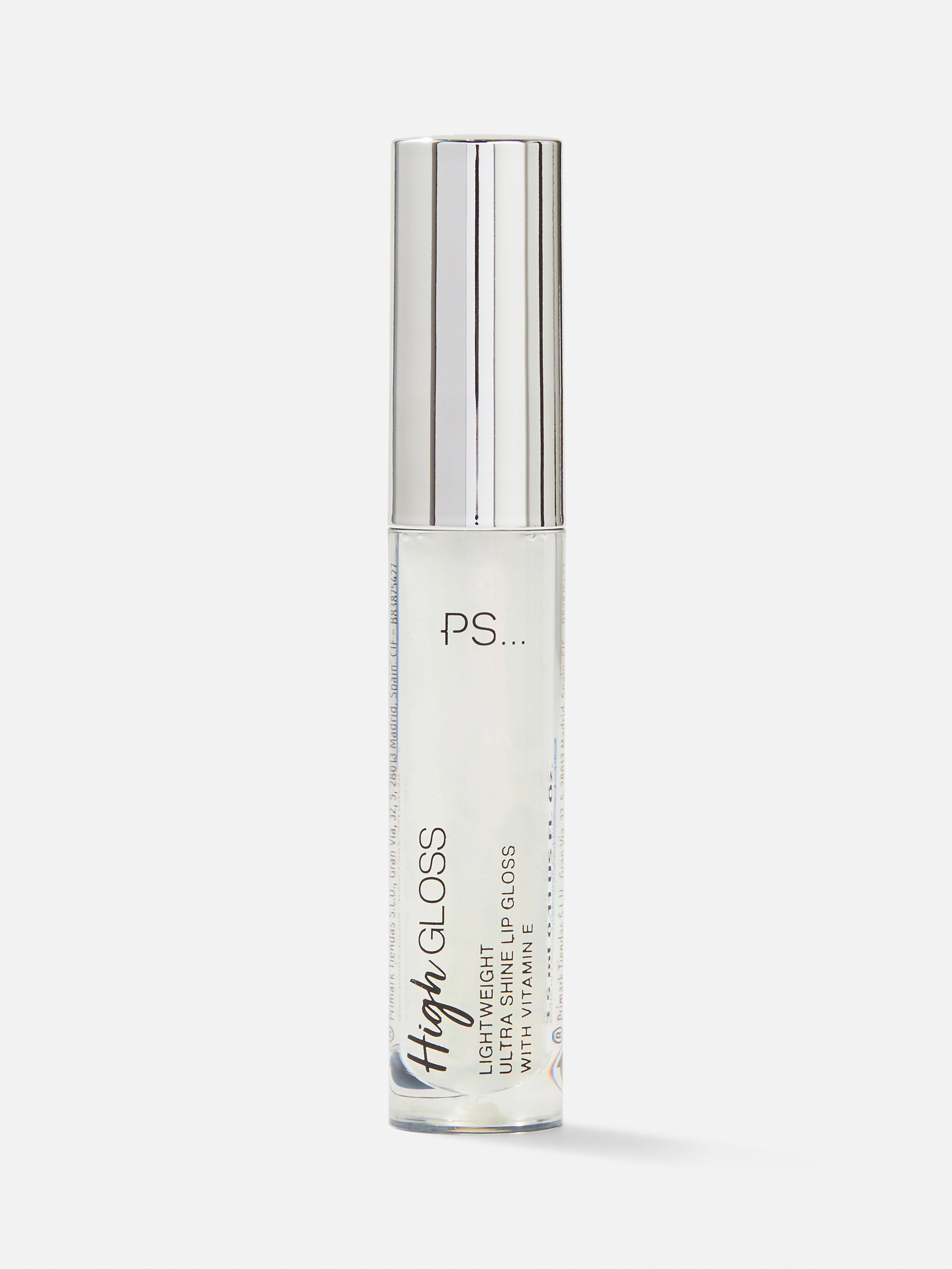 Mini smalto ad asciugatura rapida PS Un lucidalabbra leggero e brillante con vitamina E