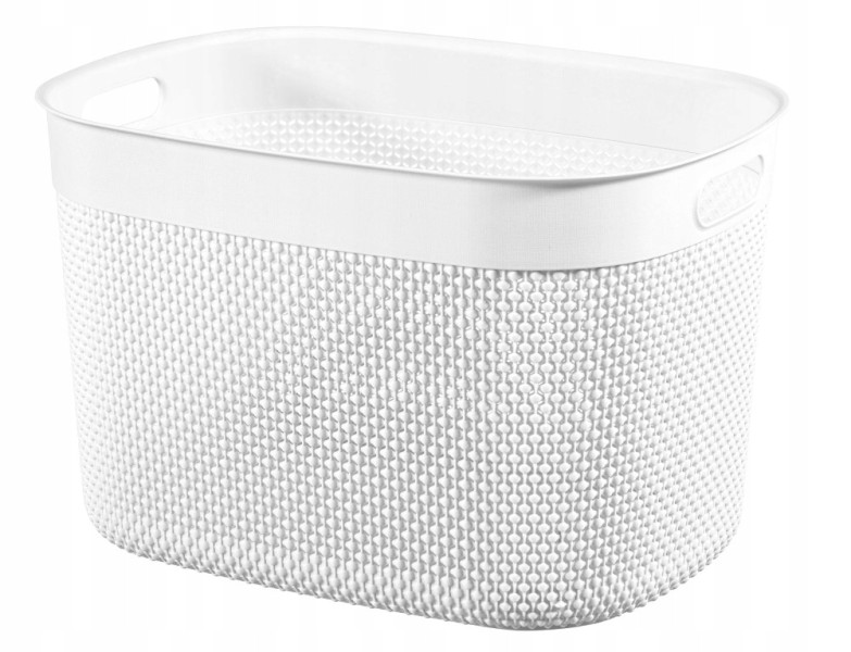 Curver Pojemnik Koszyk 30L Organizer Biały Eko