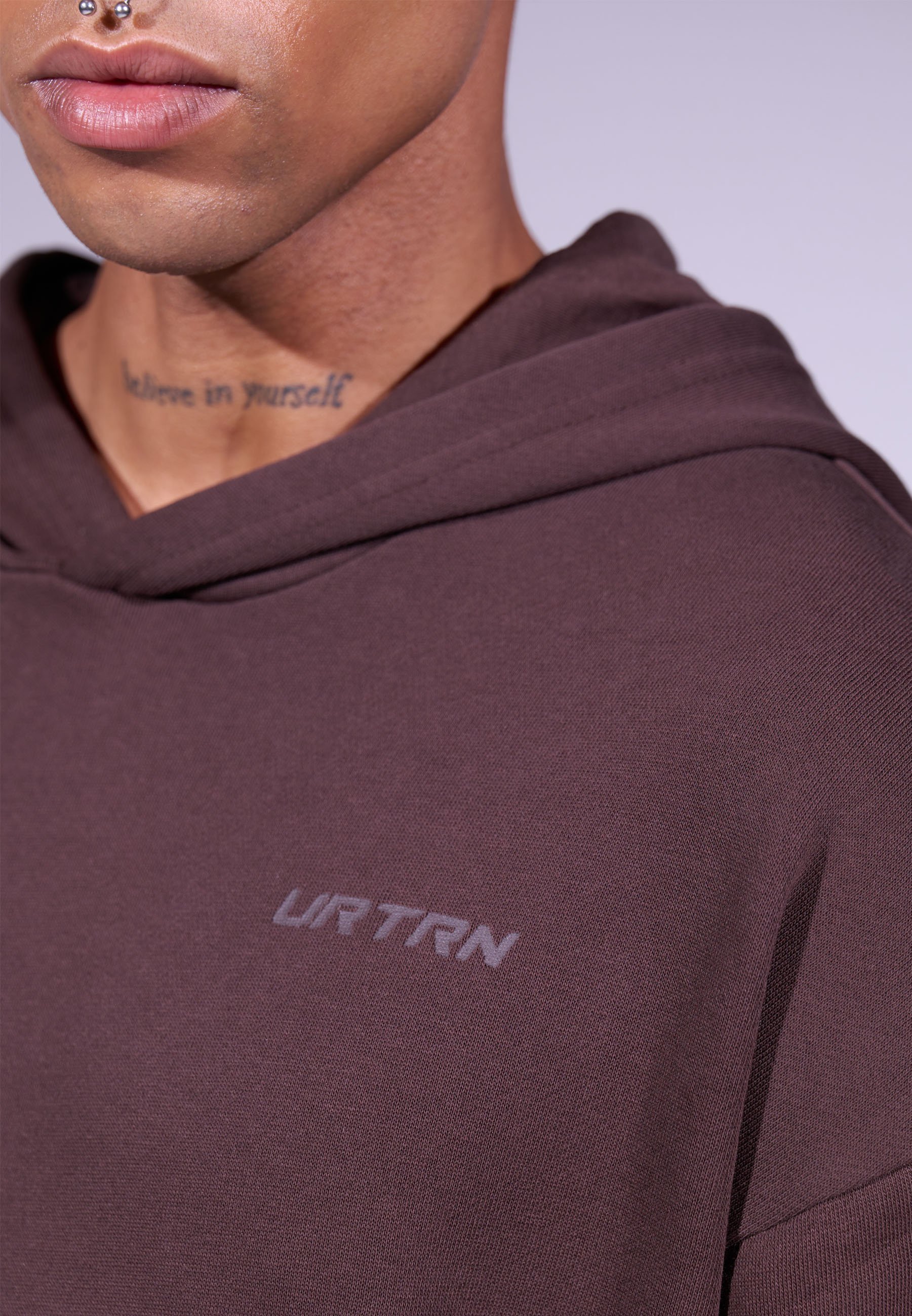 YOURTURN UNISEX - Trainingspak - donkerbruin