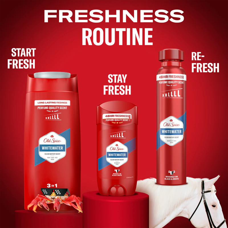 Gel de banho Old Spice Whitewater