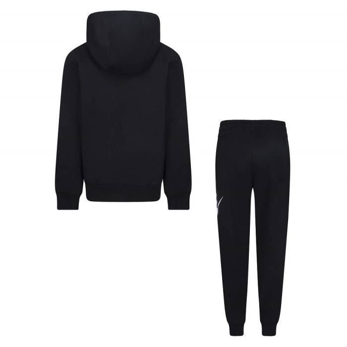 Tuta da ginnastica per bambini - Nike - Club Fleece - Nera - Maniche lunghe - Traspirante