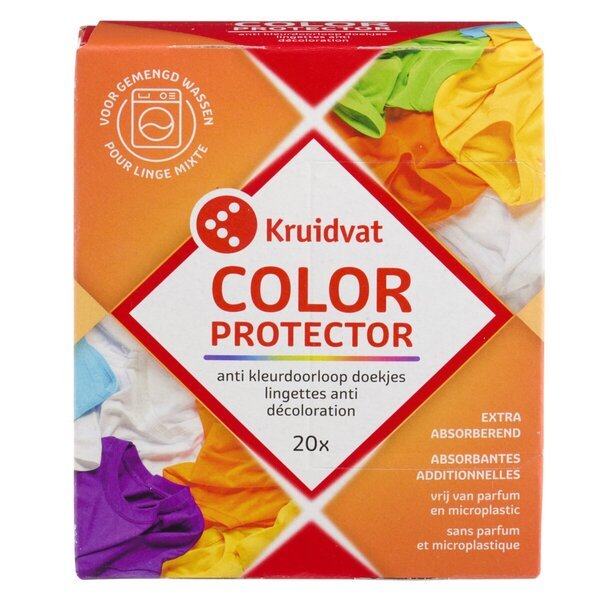 Kruidvat Color Protector maramice protiv razlijevanja boje<br>20 komada