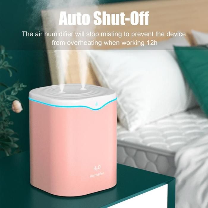 Humidificador - YYV - 2L - Doble chorro - LED - Apagado automático