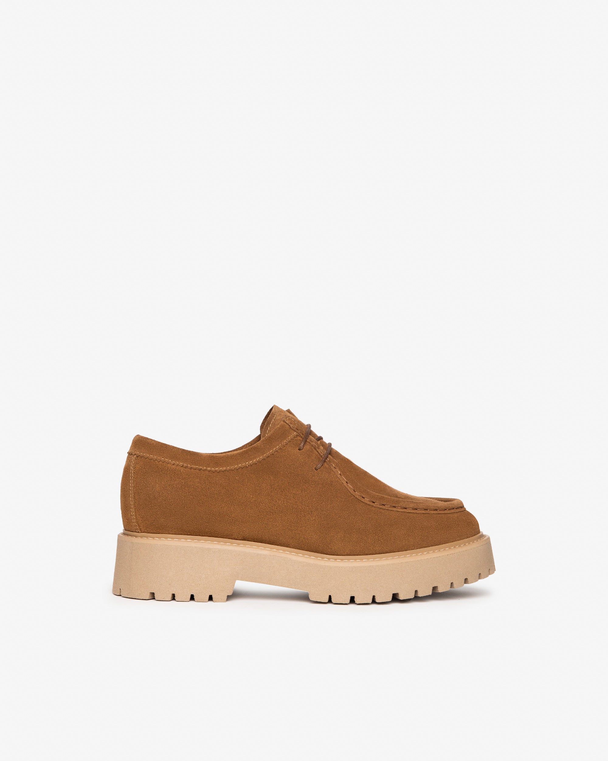  Damen-Schnürschuhe aus Wildleder