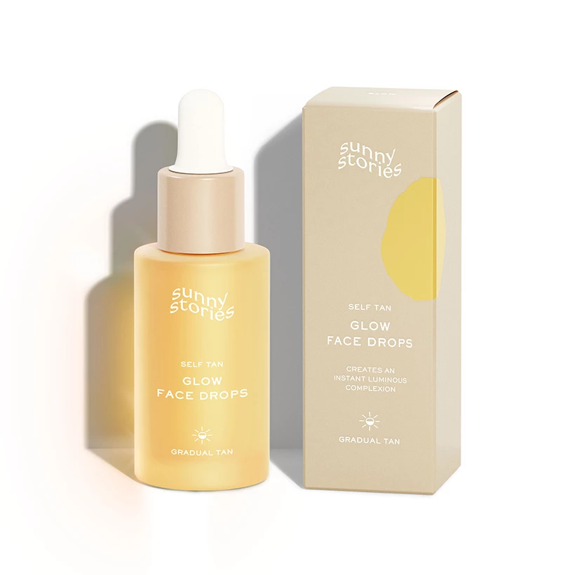 Kapi za samotamnjenje lica za sjaj, postupno tamnjenje 30 ml - Sunny Stories