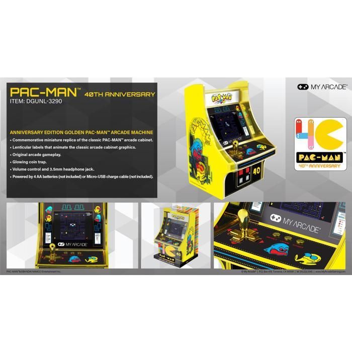 Mijn Arcade - Micro Player Pac-Man 40th Anniversary (Premium Edition)