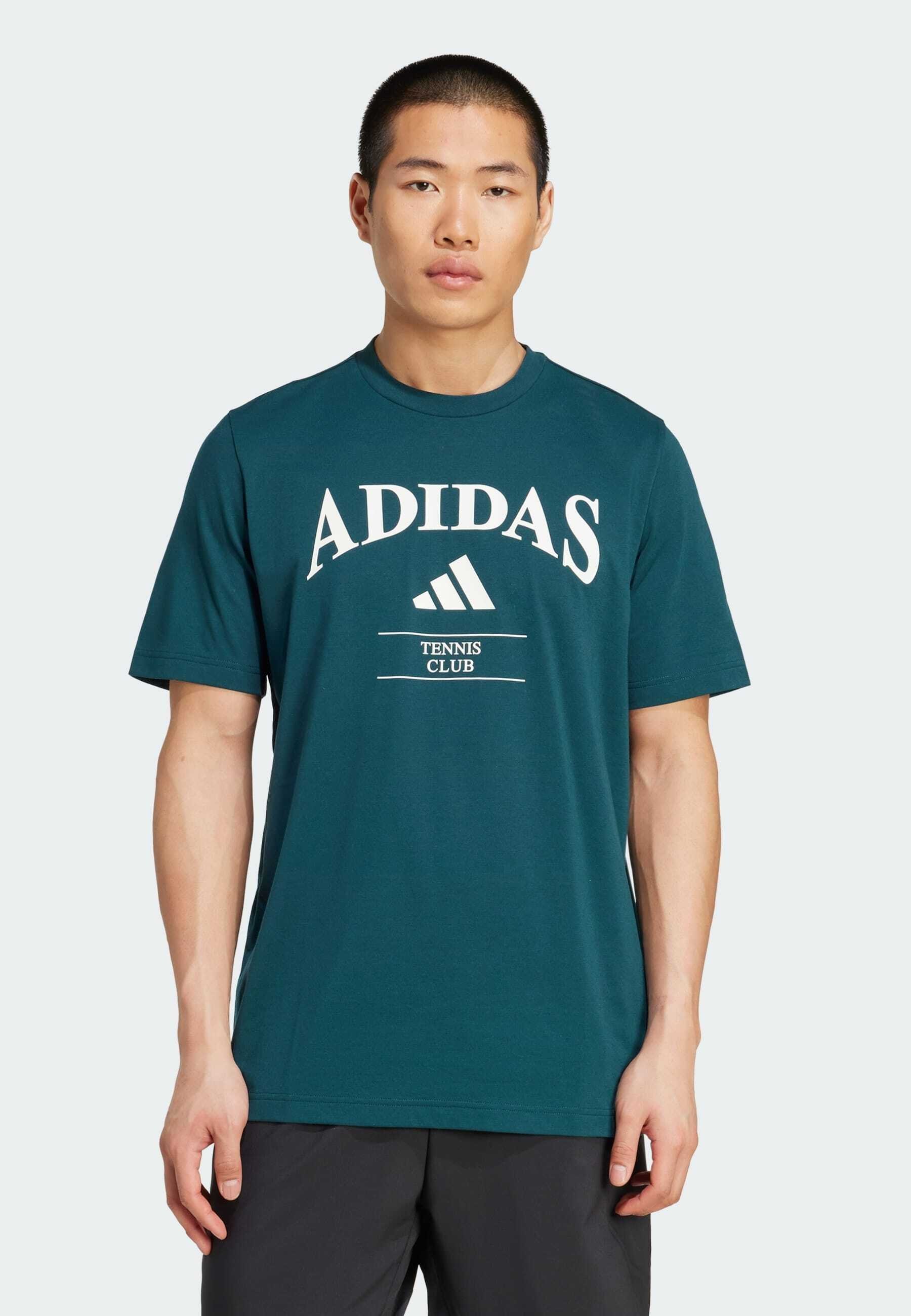 adidas Performance HERITAGE GRAPHIC TEE - Tekninen paita - aurora ivy