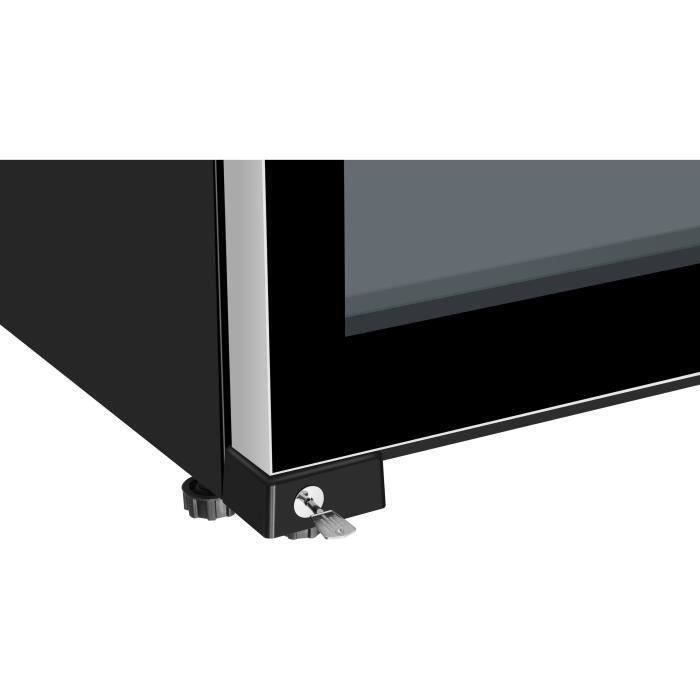 Wine cellar for aging - HAIER HWS188GAE - Freestanding - 188 bottles - Single zone - H185 x W59.5 cm - Black