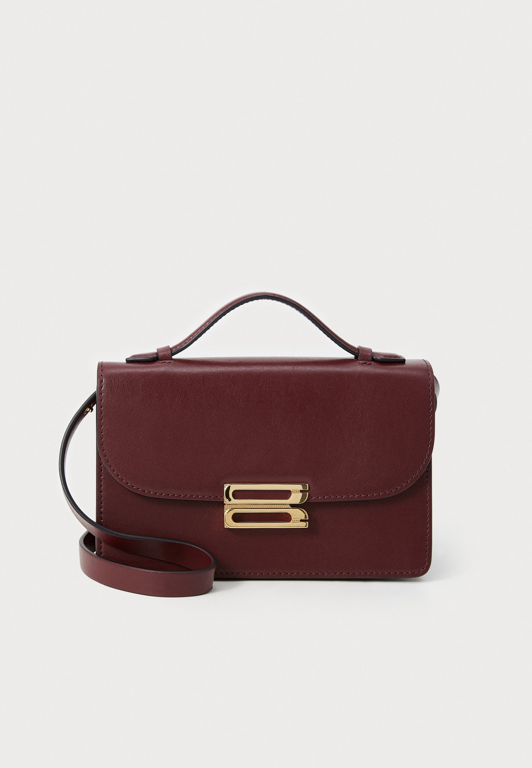 Victoria Beckham MINI DORIAN TAS - Handtas - bordeauxrood