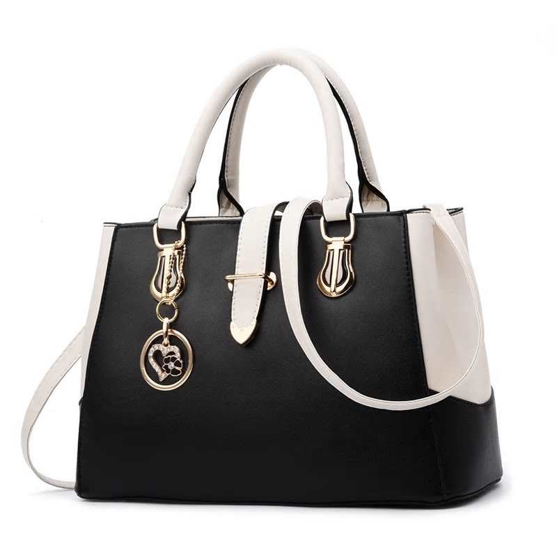 Sacs à bandoulière en cuir pour femmes, style décontracté, grande capacité, style bolsa.