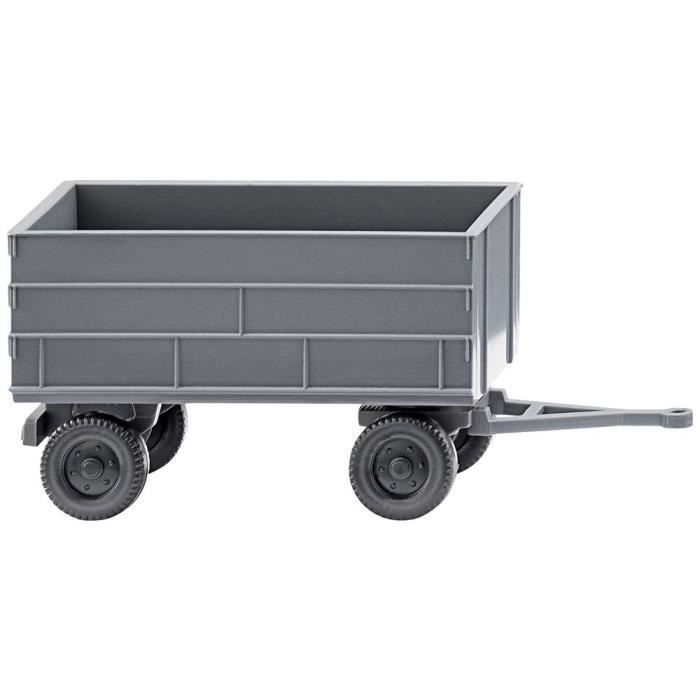 Remolque de cosecha - Wiking - N - Plástico - Gris - Modelo