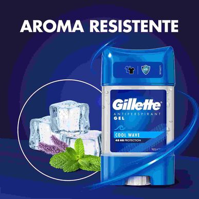 Gillette Cool Wave -deodoranttipuikko, 48 tunnin suoja, 70 ml