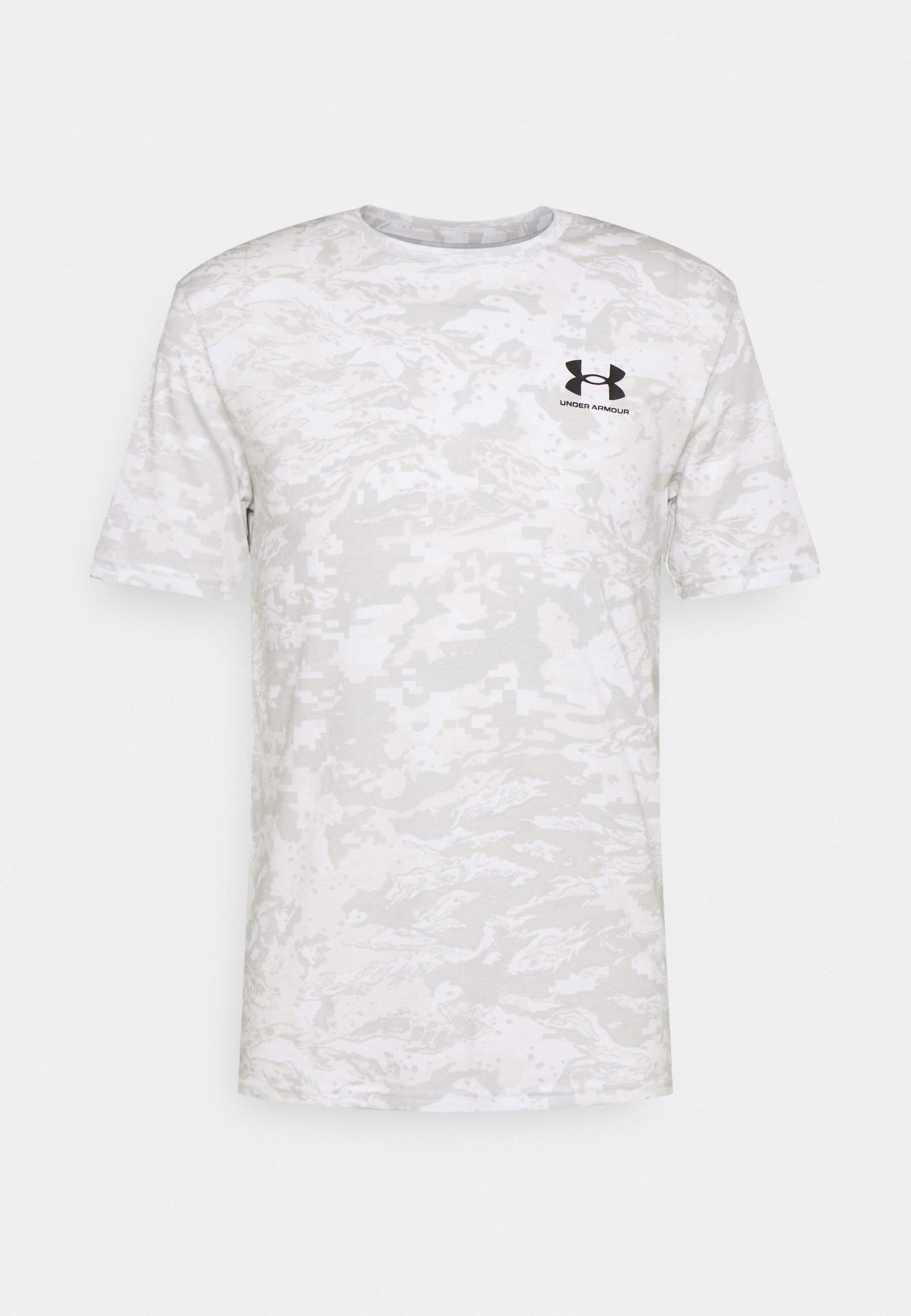T-shirt imprimé Under Armour ABC CAMO - blanc/gris