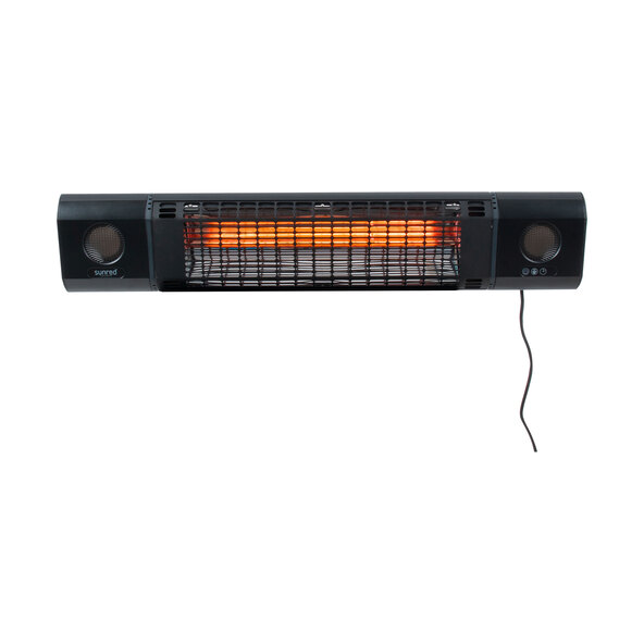 Επιτοίχιος θερμαντήρας ακτινοβολίας Sun & Sound Wall 2000