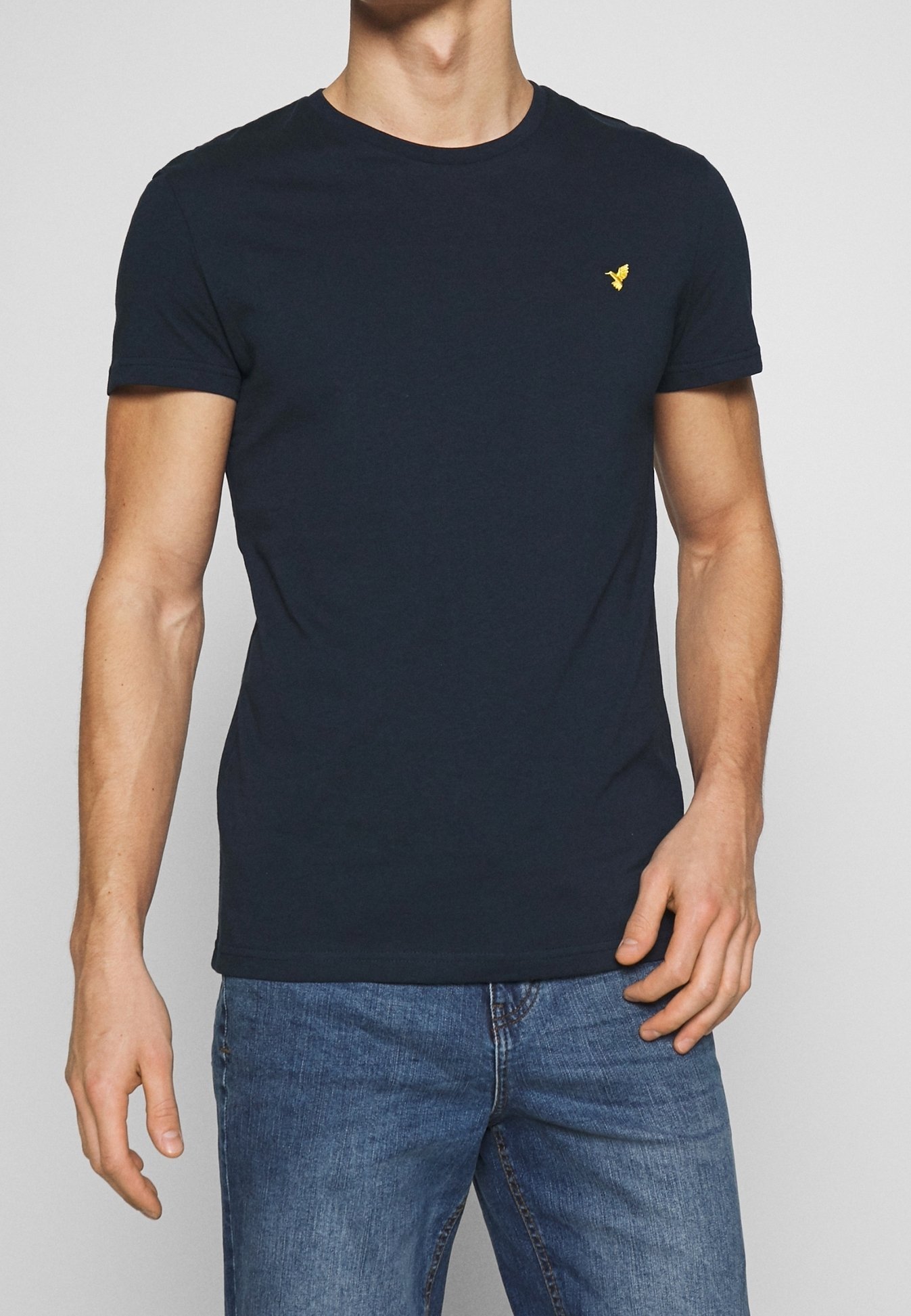 Camiseta básica Pier One - azul escuro