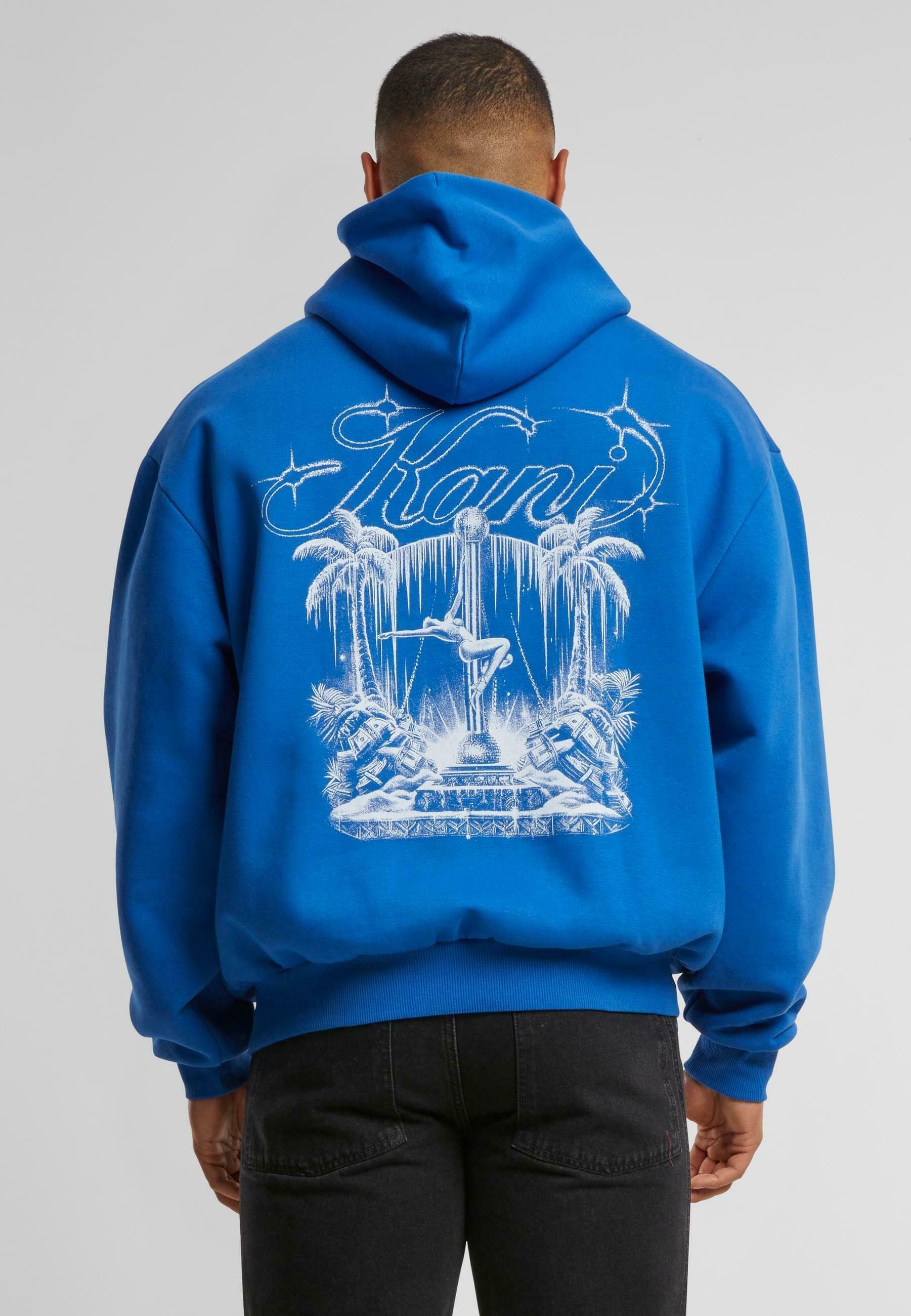 Karl Kani ICY DANCER - Sweat à capuche - bleu