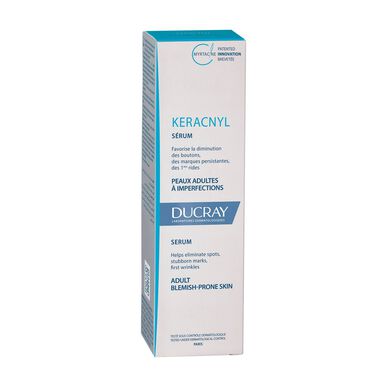 Ducray Keracnyl Serum Voksen Kviseutsatt Hud Anti-kvise Serum for Akneutsatt Hud 30 ml