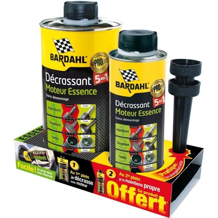 Kit de limpeza para motores a gasolina BARDAHL 2020 - 1 L e 300 ml