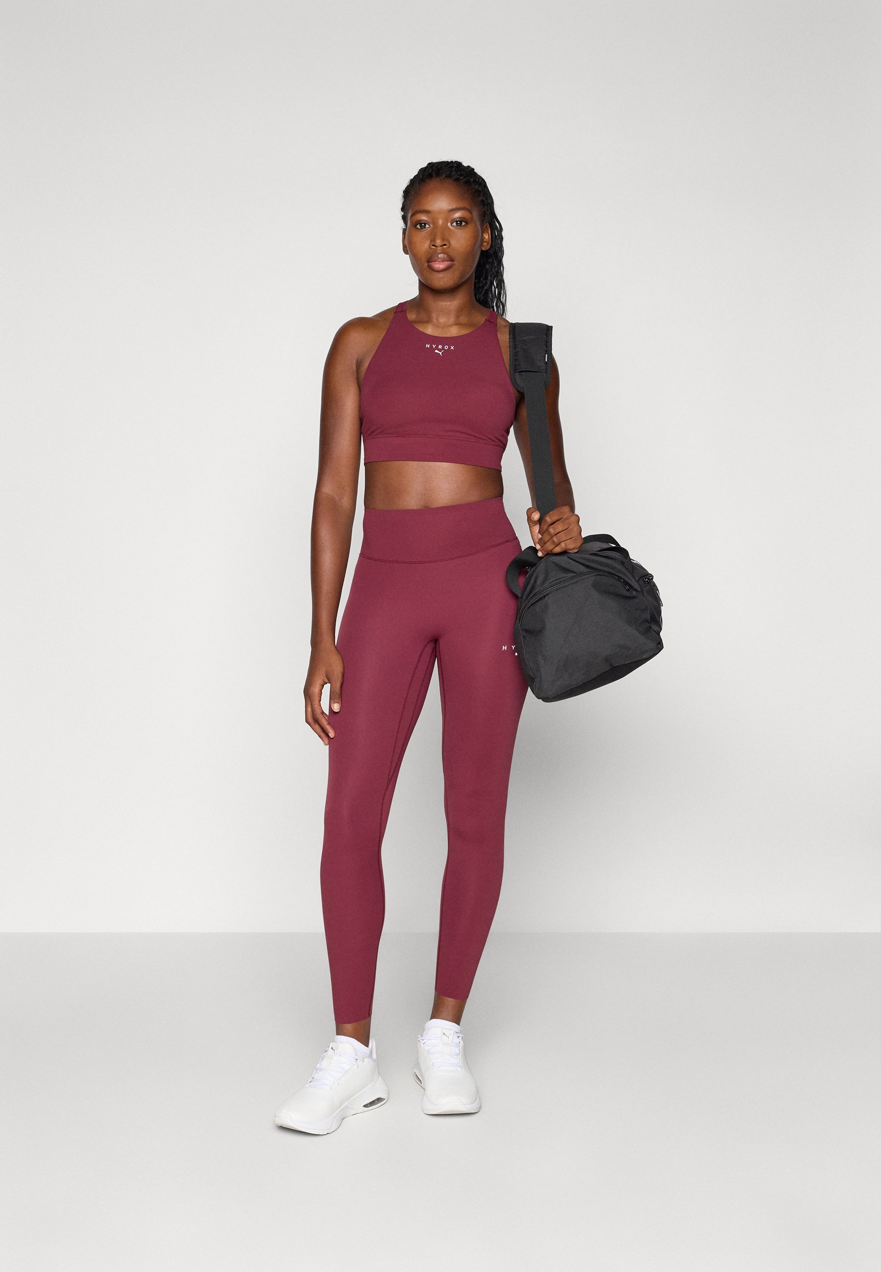 Puma HYROX SHAPELUXE - Leggings - effet rubis scintillant