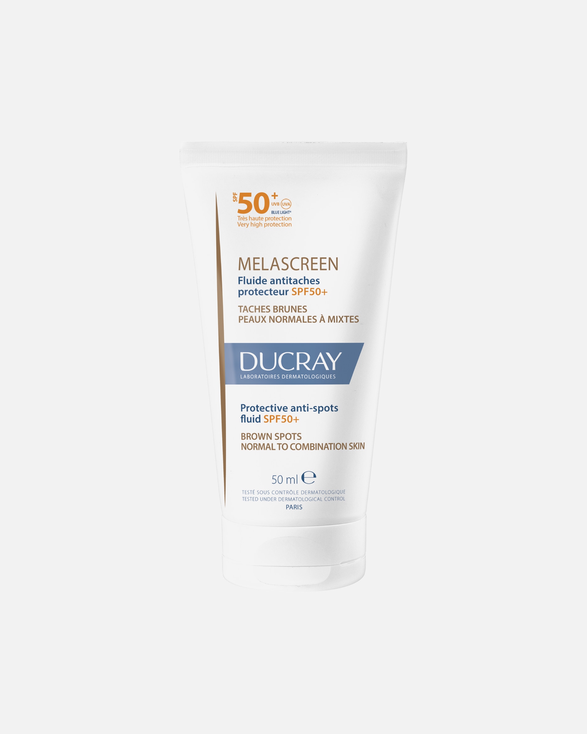 Crema antimacchie Ducray MELASCREEN Fluido protettivo antimacchie SPF 50+ - 50 ml