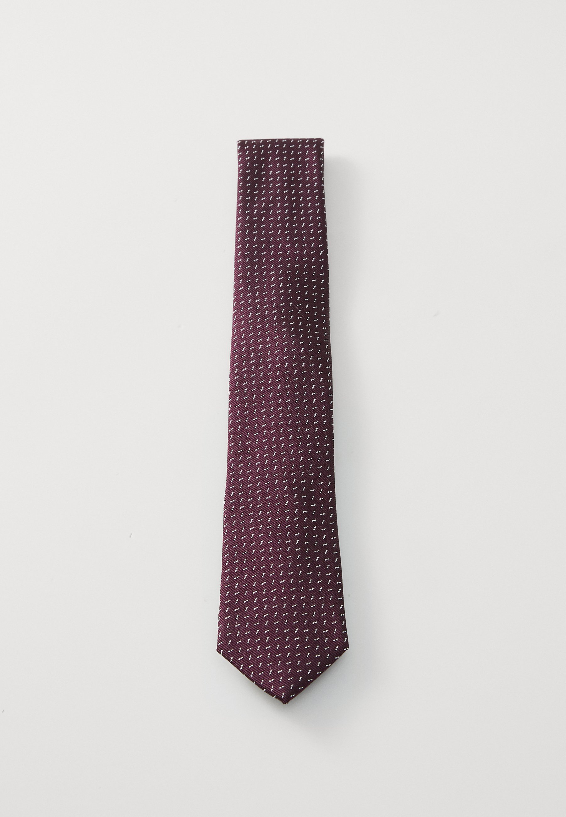 Cravate Calvin Klein SANDY RETRO NEAT - bordeaux
