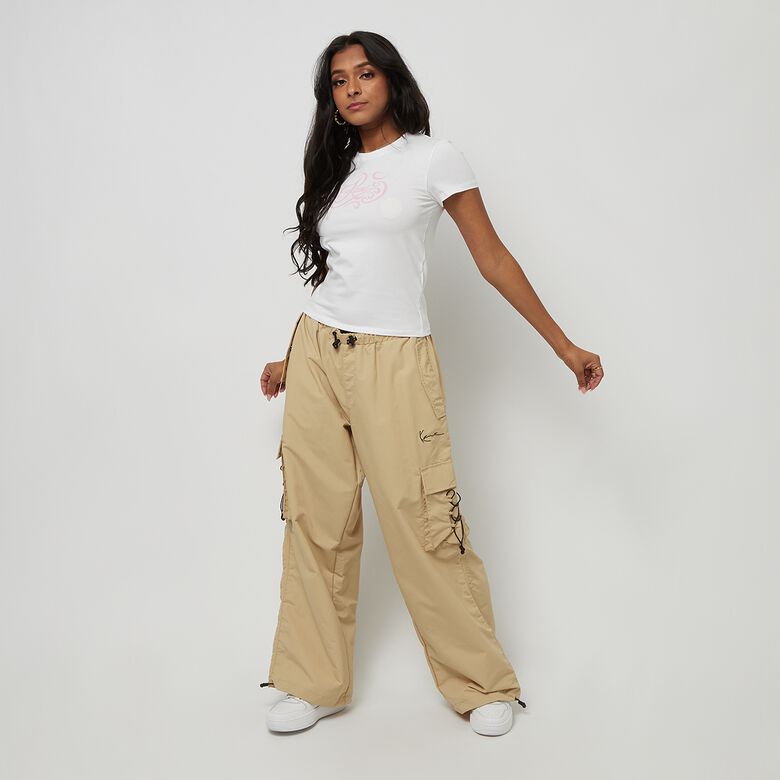 Pantaloni da paracadute larghi, taglia piccola, modello Signature.