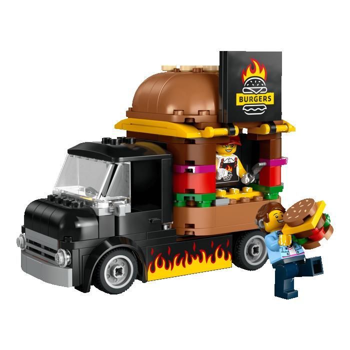 LEGO City 60404 Burger Foodtruck Cadeaus Speelgoed Verzamelobjecten 5+